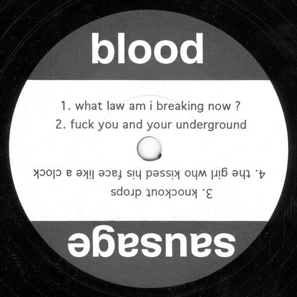 Blood Sausage : Touching You In Ways That Don't Feel Comfortable (7")