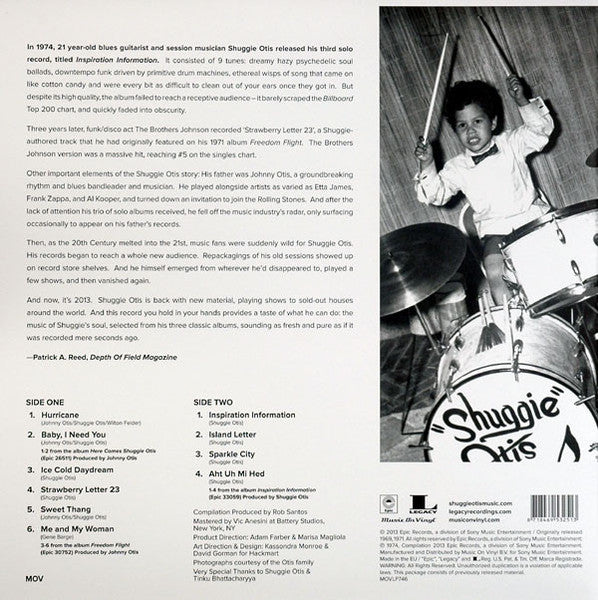 Shuggie Otis : Introducing Shuggie Otis (LP, Comp, Ltd, Num, 180)