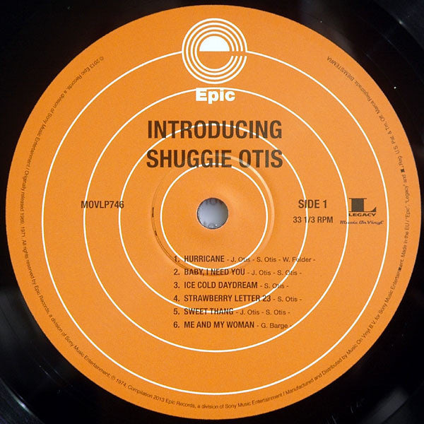Shuggie Otis : Introducing Shuggie Otis (LP, Comp, Ltd, Num, 180)