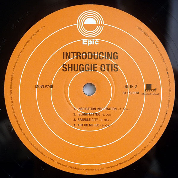 Shuggie Otis : Introducing Shuggie Otis (LP, Comp, Ltd, Num, 180)