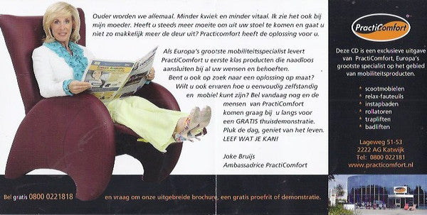 Joke Bruijs : Leef Wat Je Kan (CD, Album, Promo)