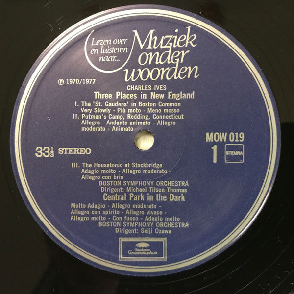 Charles Ives / George Gershwin : Amerika In De Twintigste Eeuw (LP, Comp)