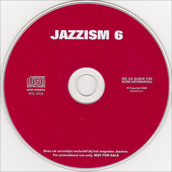 Various : Jazzism 6 (Selected By Bol.com) (CD, Comp, Promo)