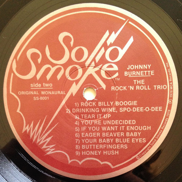 Johnny Burnette / The Johnny Burnette Trio : Tear It Up (LP, Comp, Mono, PRC)