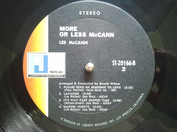 Les McCann : More Or Les McCann (LP, Album)