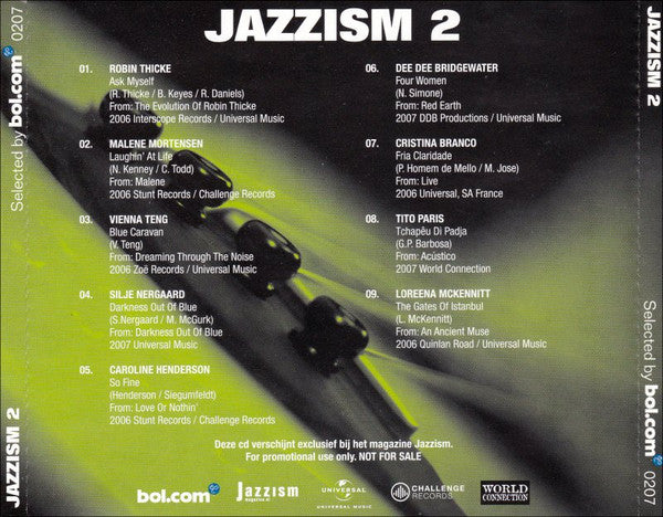 Various : Jazzism 2 (Selected By Bol.com) (CD, Comp, Promo)