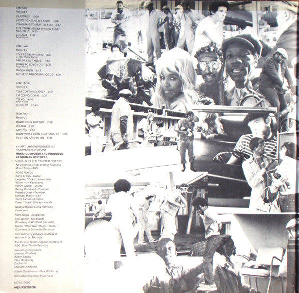 Norman Whitfield, Rose Royce : Car Wash (Original Motion Picture Soundtrack) (2xLP, Album)