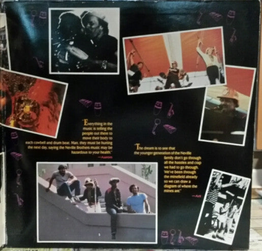 The Neville Brothers : Treacherous: A History Of The Neville Brothers (1955 -1985) (2xLP, Comp, Rai)