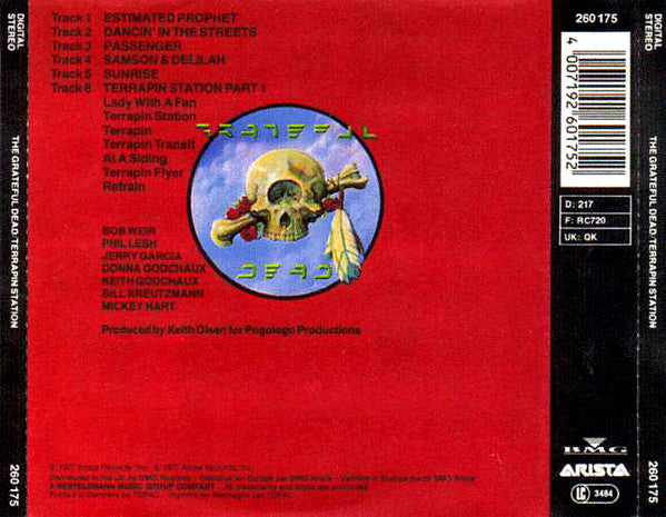 The Grateful Dead : Terrapin Station (CD, Album, RE)