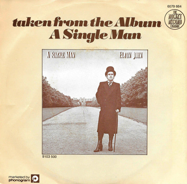 Elton John : Return To Paradise (7", Single)