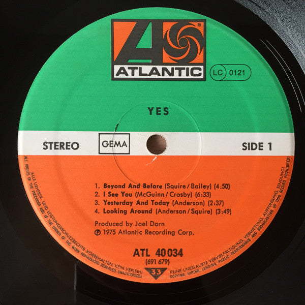 Yes : Yes (LP, Album)