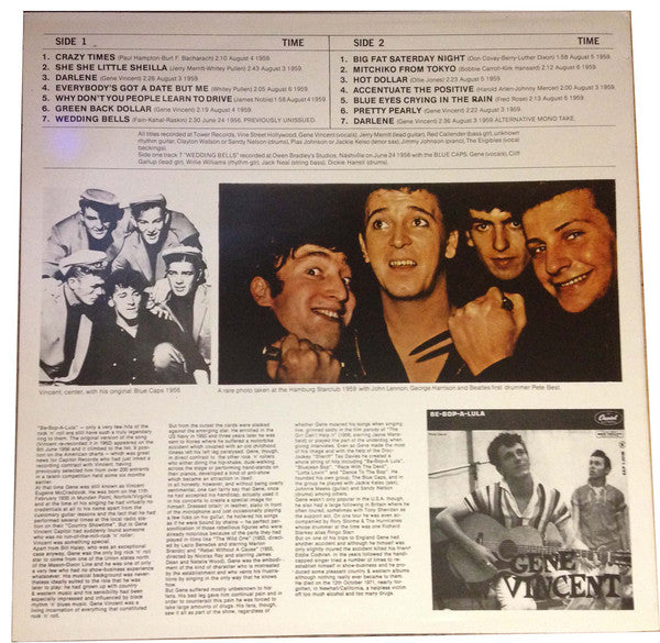 Gene Vincent : Crazy Times! (LP)
