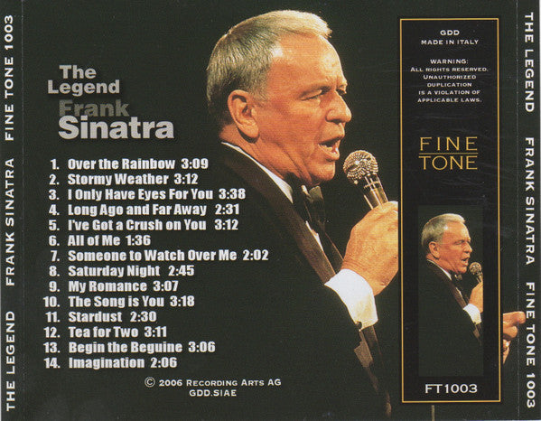 Frank Sinatra : The Legend (CD, Comp)