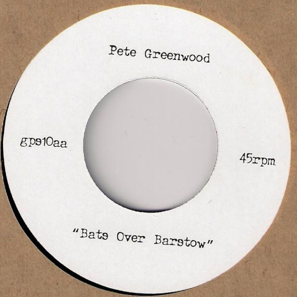 Pete Greenwood : Heavy Eva / Bats Over Barstow (7", Single, Ltd)