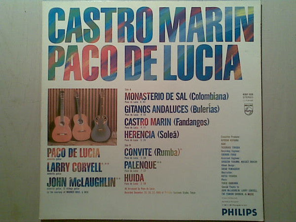 Paco de Lucía : Castro Marin (LP, Album)