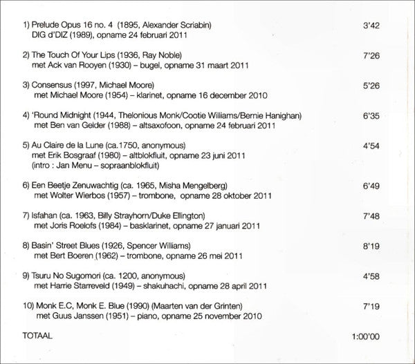 DIG d'DIZ : Heden: DIG d'DIZ (CD, Comp, Promo)