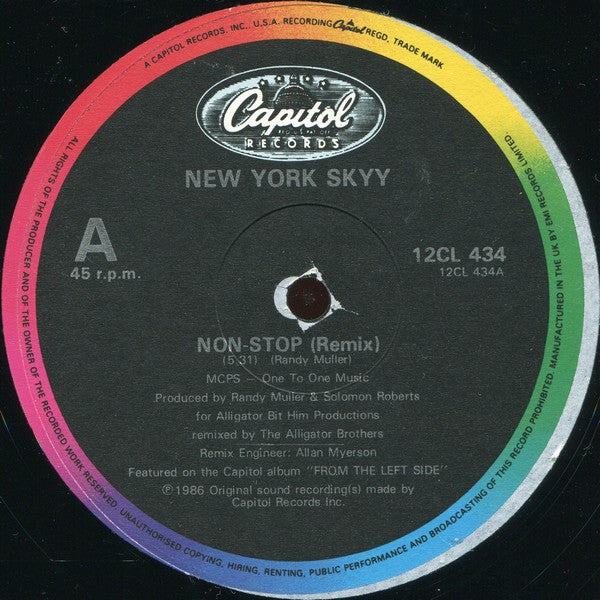Skyy : Non-Stop (12")