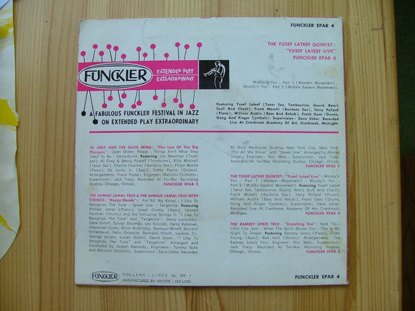 Yusef Lateef : Live (7", EP, Mono)