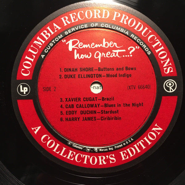 Various : Remember How Great...? (LP, Comp)