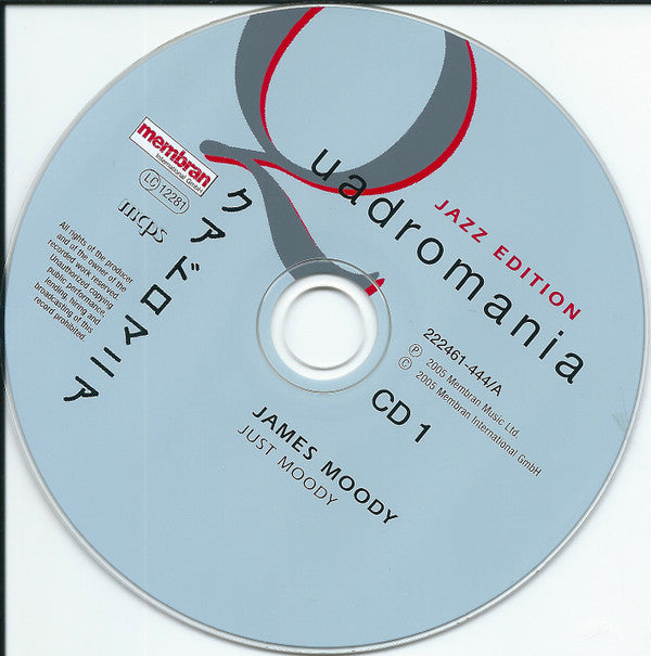 James Moody : Just Moody (4xCD, Comp, RM)