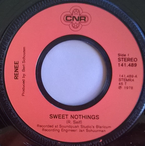 Renee* : Sweet Nothings (7", red)