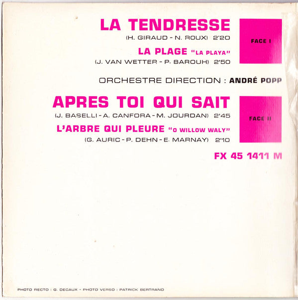 Marie Laforêt : Vol. 7 (7", EP, Gat)