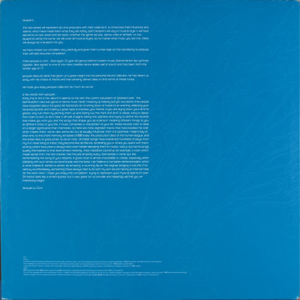 Jacques Lu Cont From Les Rythmes Digitales* : The Digital Blueprint Of Abstract Dance (3xLP, Comp)
