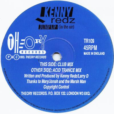 Kenny Redz : Jump Up (In The Air) (12")