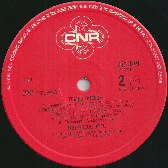 Het Goede Doel : Tempo Doeloe (LP, Album)