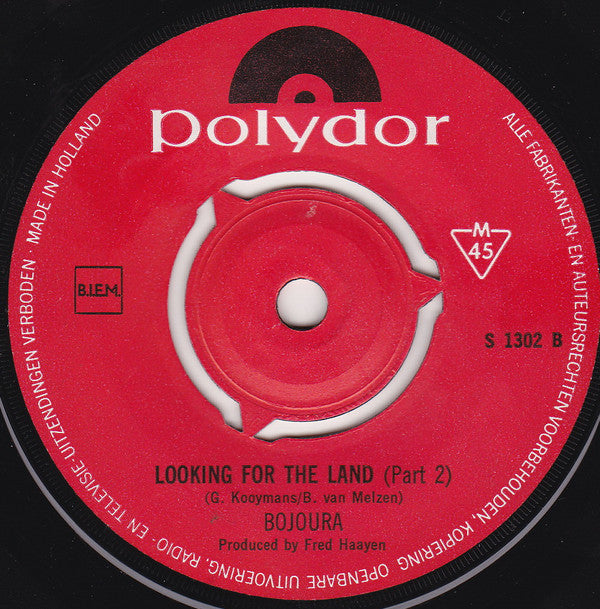 Bojoura : Frank Mills (7", Single, Mono)