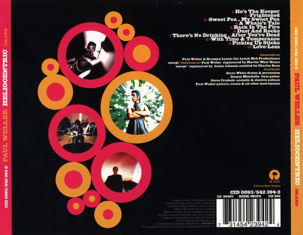 Paul Weller : Heliocentric (CD, Album, RE)