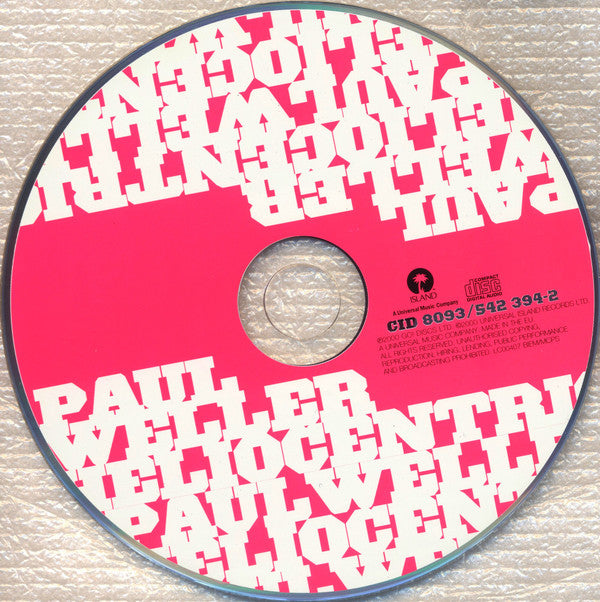 Paul Weller : Heliocentric (CD, Album, RE)