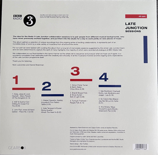 Various : BBC Late Junction Sessions - (Un)Popular Music  (2xLP, Comp)