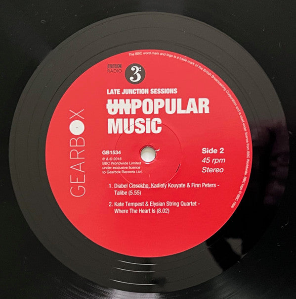 Various : BBC Late Junction Sessions - (Un)Popular Music  (2xLP, Comp)