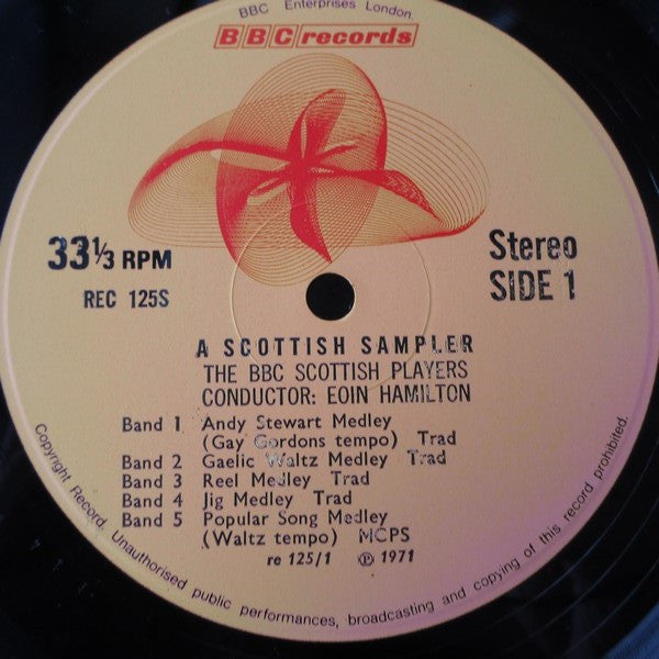 Eoin Hamilton, BBC Scottish Players : A Scottish Sampler (LP)