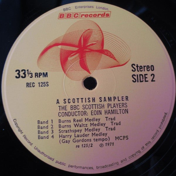 Eoin Hamilton, BBC Scottish Players : A Scottish Sampler (LP)