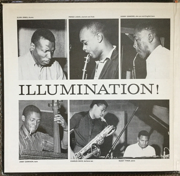 Elvin Jones/Jimmy Garrison Sextet Featuring McCoy Tyner : Illumination! (LP, Album, RE, Gat)