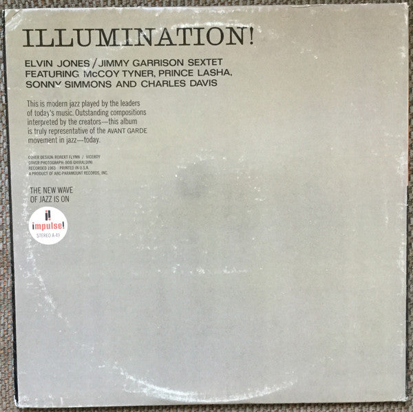 Elvin Jones/Jimmy Garrison Sextet Featuring McCoy Tyner : Illumination! (LP, Album, RE, Gat)