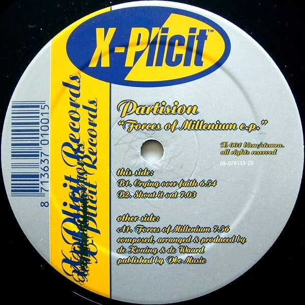 Partision : Forces Of Millenium EP (12", EP)