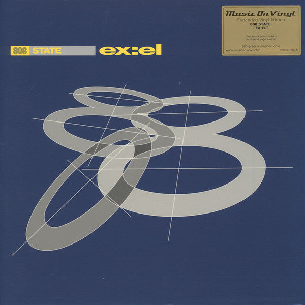 808 State : ex:el (2xLP, Album, Ltd, RE)
