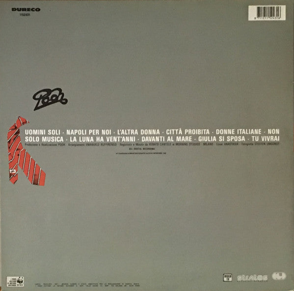 Pooh : Uomini Soli (LP, Album, Gat)