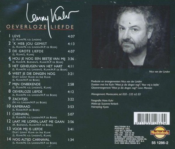 Lenny Kuhr : Oeverloze Liefde (CD, Album)