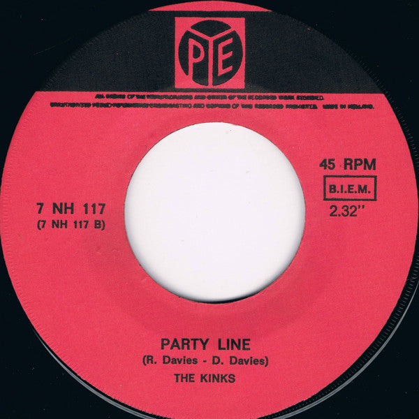 The Kinks : Dandy (7", Single, Lar)
