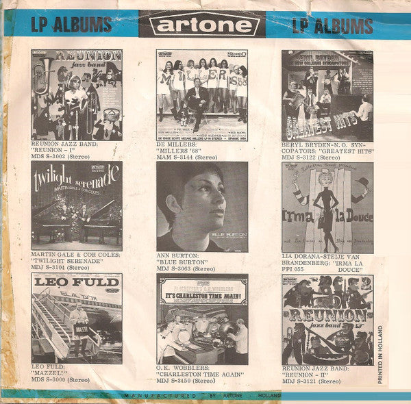 Sjakie Schram : Manus, Manus (7", Single)