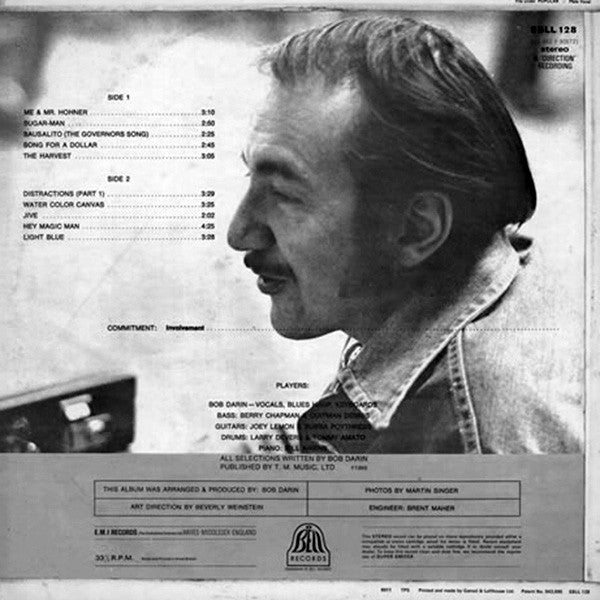 Bobby Darin : Commitment (LP, Album)