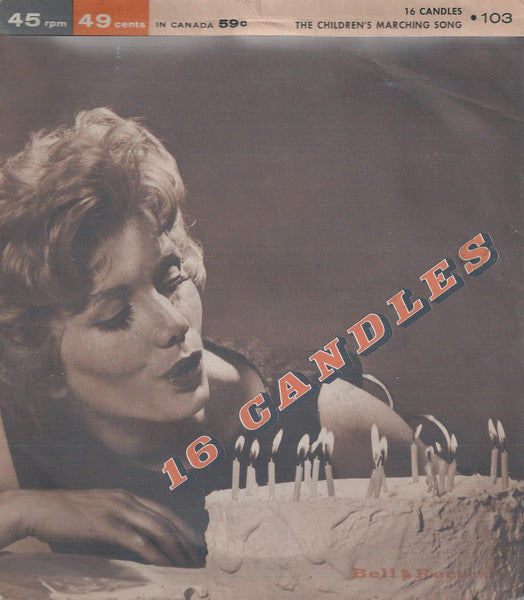The Children's Chorus / Danny Lanham : Children's Marching Song / 16 Candles (7", Single)