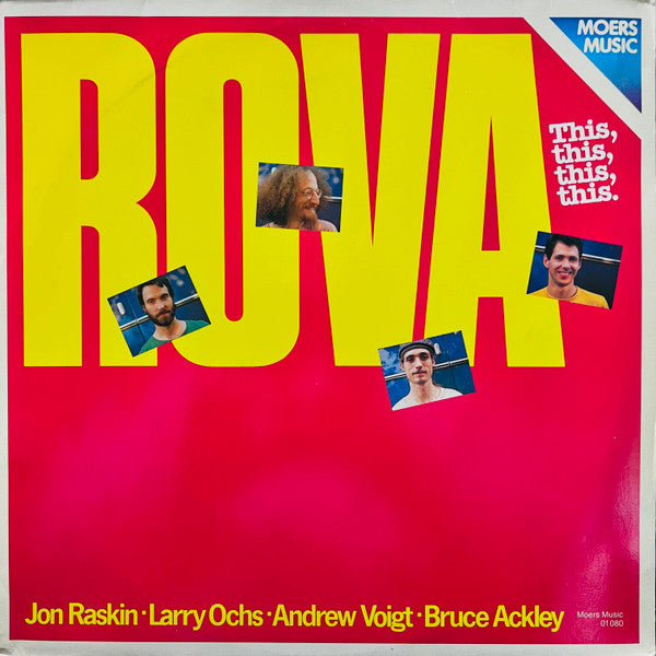 Rova* : This, This, This, This. (LP, Album)