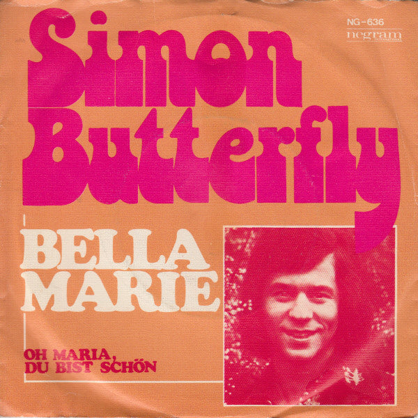 Simon Butterfly : Bella Marie (7", Single)
