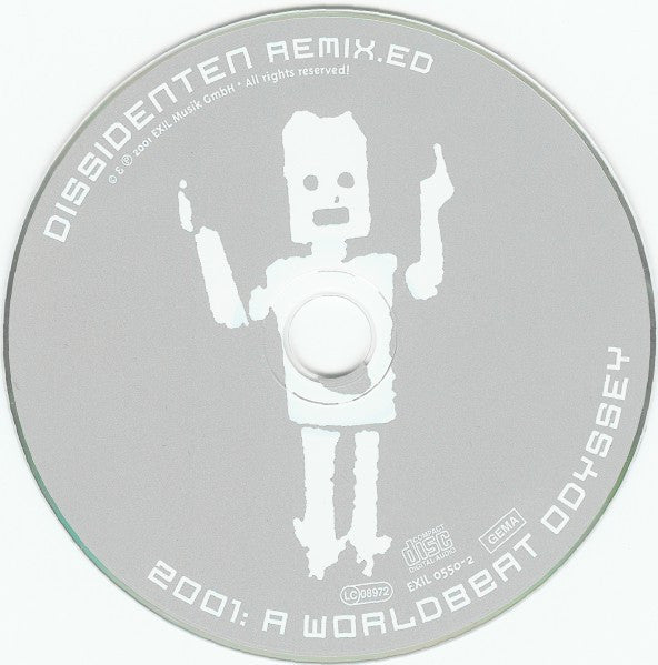 Dissidenten : Remix.ed - 2001: A Worldbeat Odyssey (CD, Comp)