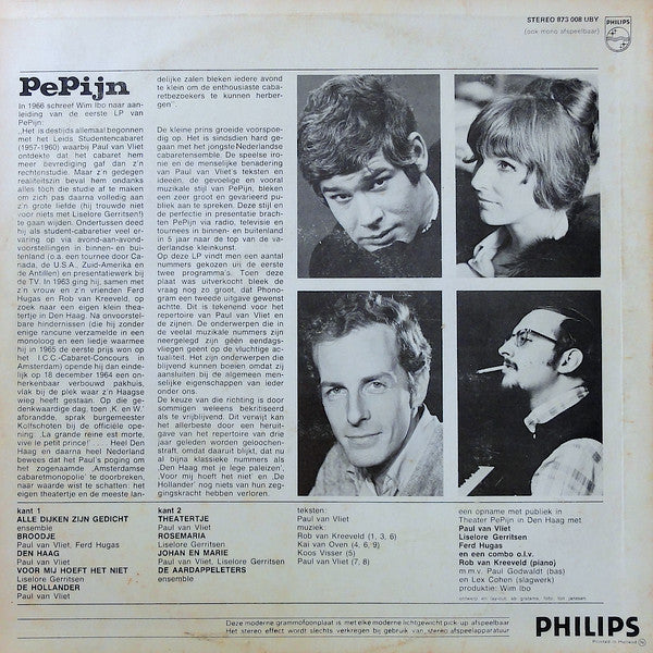 Cabaret Pepijn : Cabaret PePijn (LP, Album, RE)